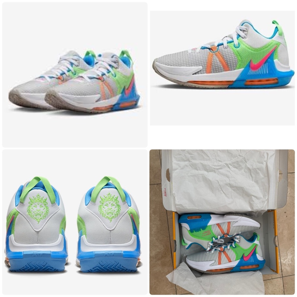 NIB New Nike LeBron Witness VII Sneakers Sz 11 DM1123 003